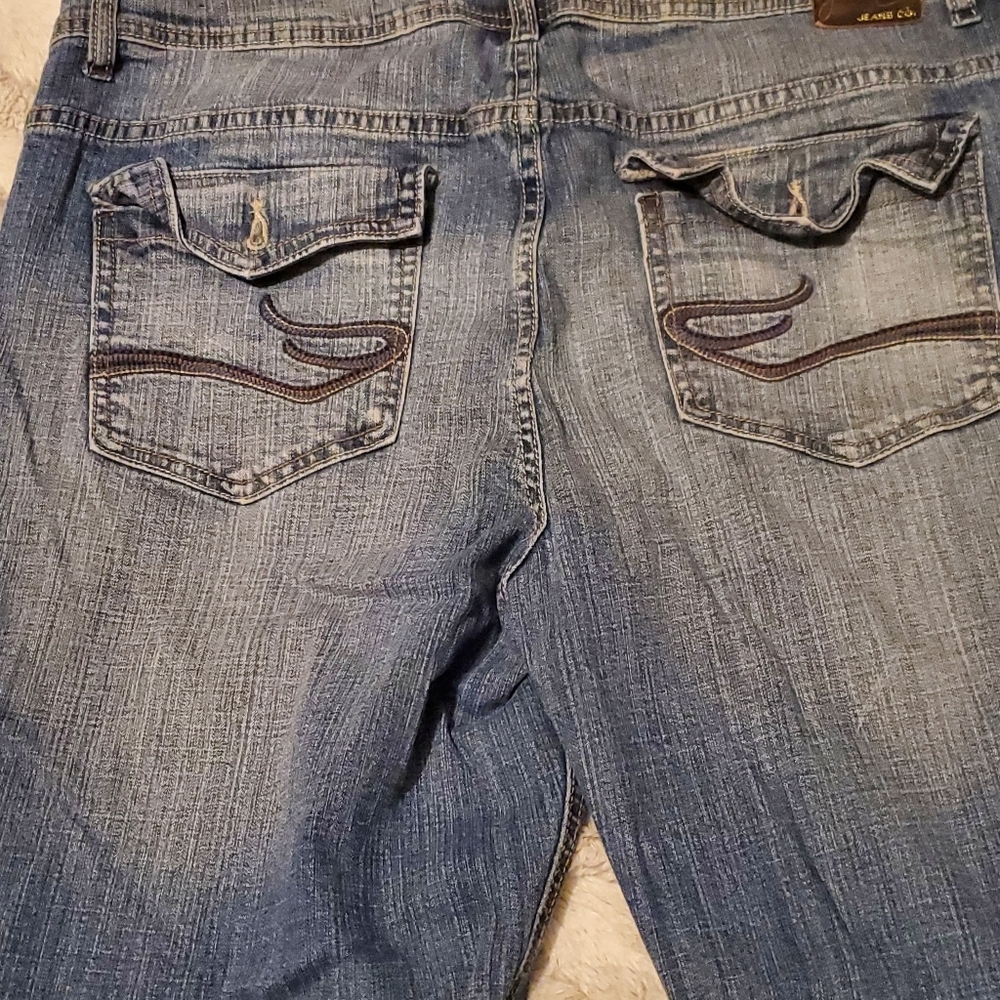 Vtg Women Foster Regular Jeans 16 Medium Wash Blue - Picture 8 of 8